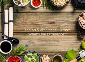 ¿Es la cocina vietnamita similar a la cocina tailandesa? 