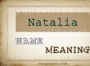 SIGNIFICADO DEL NOMBRE NATALIA